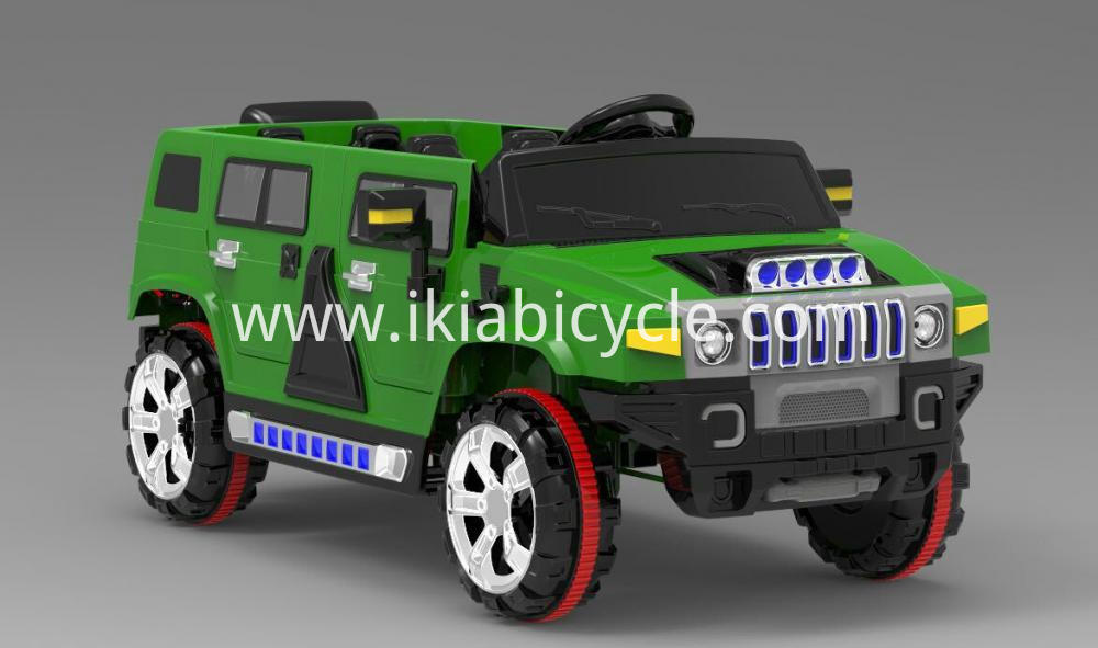 キッズギフトスーパーライドに乗る車